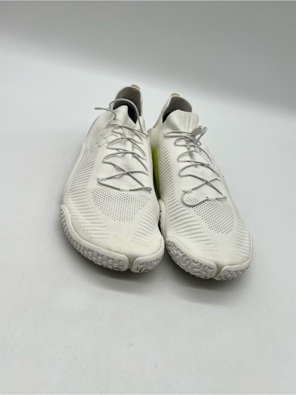 Vivobarefoot Motus Flex Bright White Mesh Men Sz 48 US 14 Barefoot Run Sneakers
